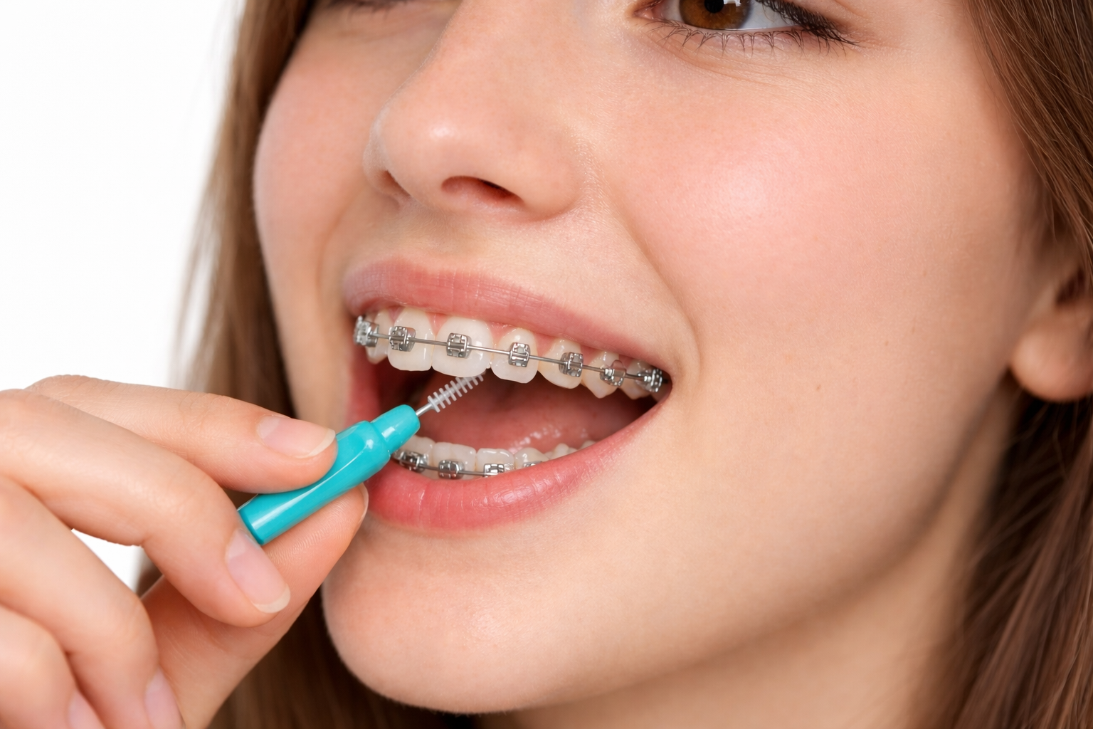 braces cleaning routine teen dental care