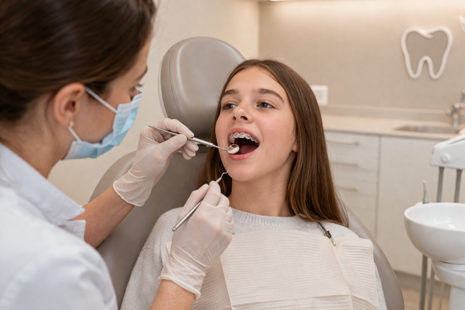 teen dental checkup Northern Virginia pediatric dentist”